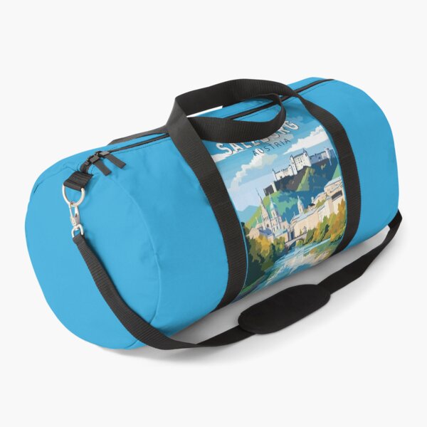 Item preview, Salzburg Austria Travel Art Vintage designed and sold by KrisSidDesigns.