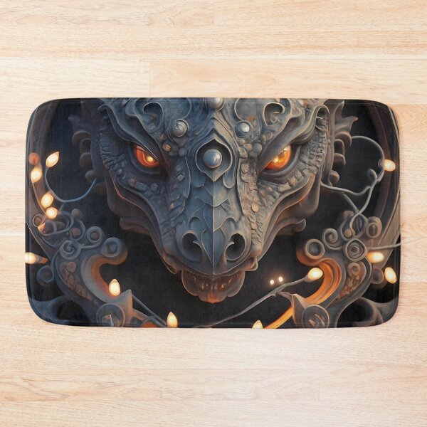 Item preview, Festive Gargoyle Dragon With Lights designed and sold by DragonRealms.