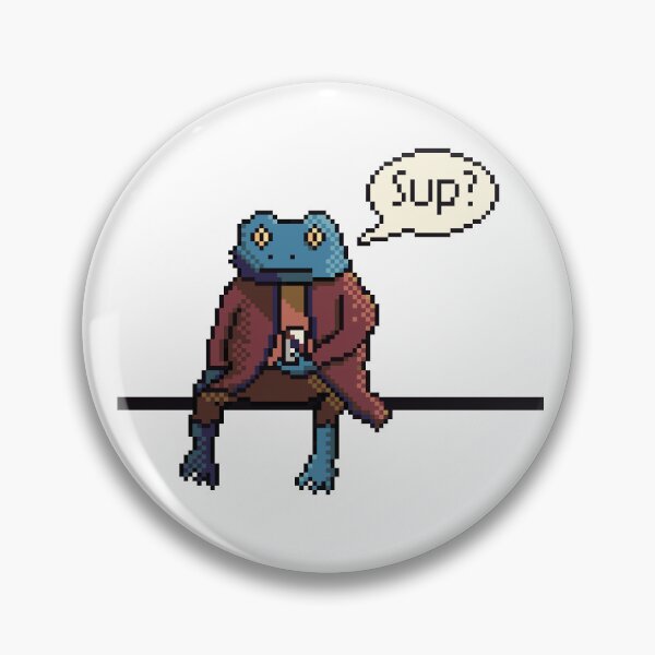 Item preview, Frog Pixel designed and sold by MangaPizzaParty.