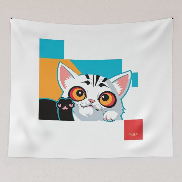 Item preview, Gatito Miró designed and sold by ChicChat.