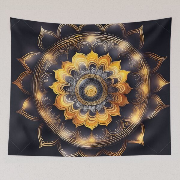 Item preview, Celestial Carnival Bliss Mandala designed and sold by SpiritualManda.