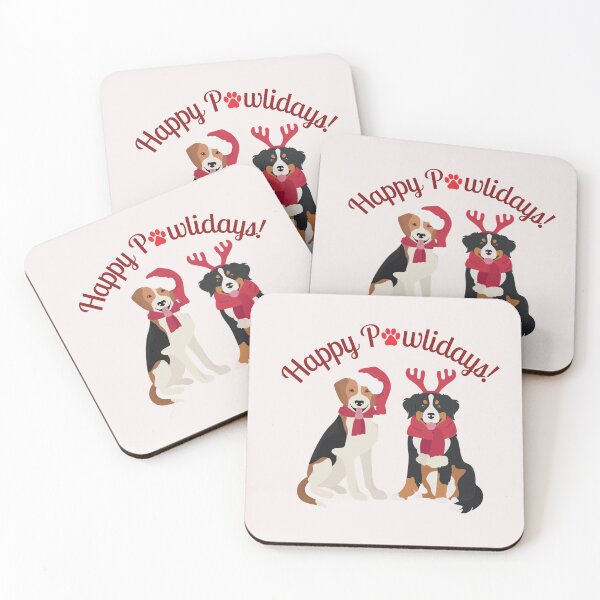 Item preview, Happy Pawlidays Dog Christmas Design designed and sold by Seedcap7.