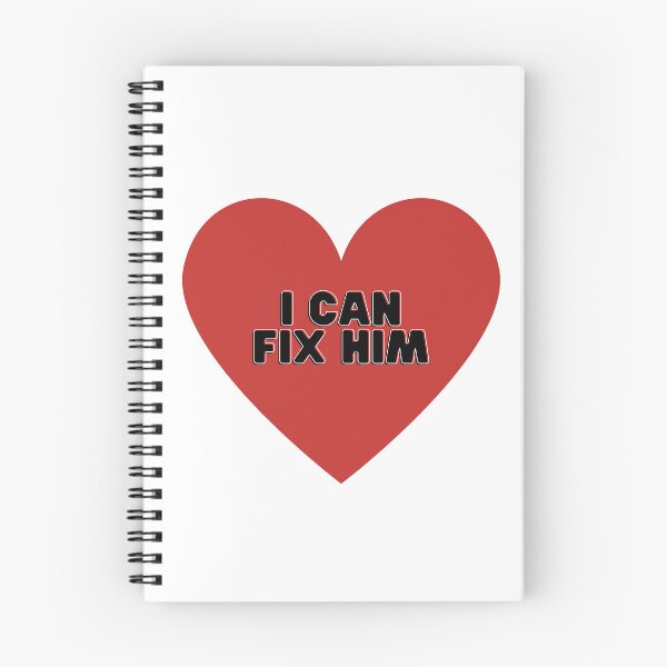 Item preview, I Can Fix Him Red Heart designed and sold by NimuehArt.