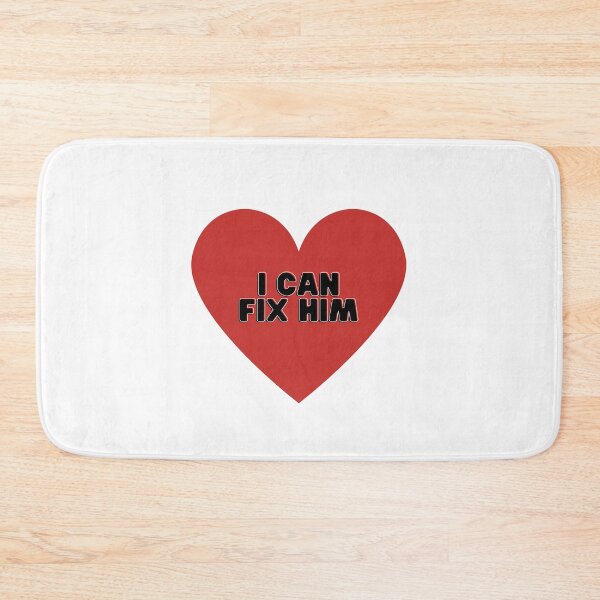Item preview, I Can Fix Him Red Heart designed and sold by NimuehArt.