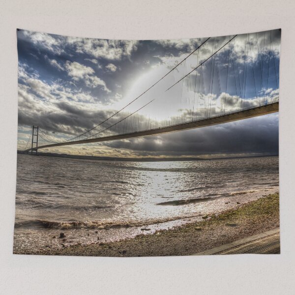 Item preview, Humber Bridge, Dramatic Sky designed and sold by Paul Thompson Photography.