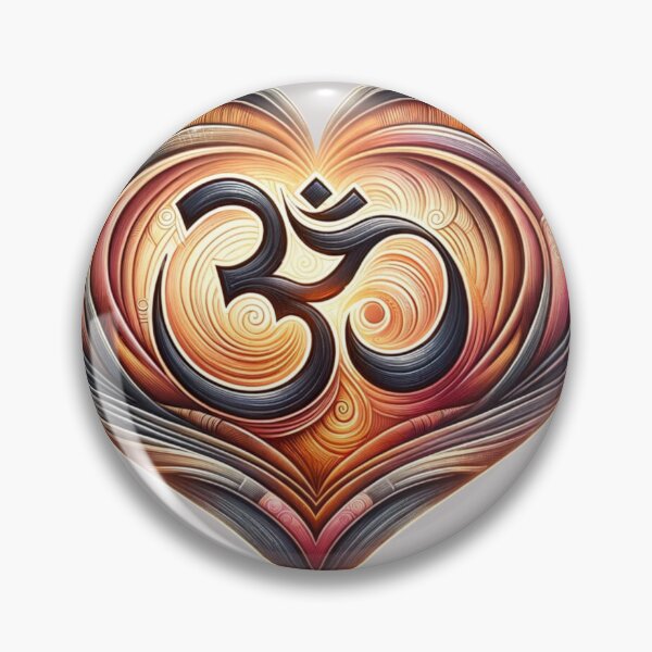 Item preview, Om Love Heart designed and sold by decmrArtistic.