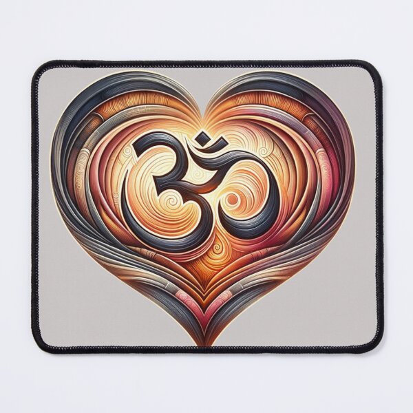 Item preview, Om Love Heart designed and sold by decmrArtistic.