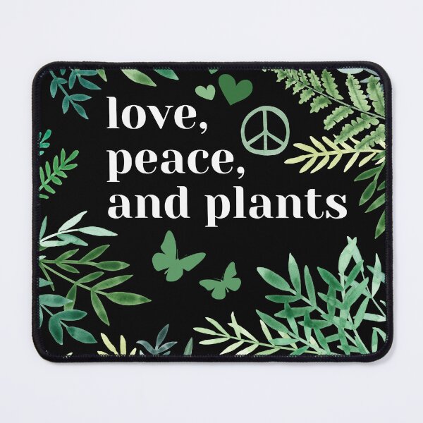 Item preview, Love, peace and Plants Vegetarian Plant Lover designed and sold by collectees1.