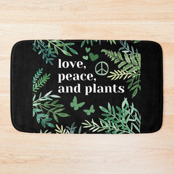 Item preview, Love, peace and Plants Vegetarian Plant Lover designed and sold by collectees1.