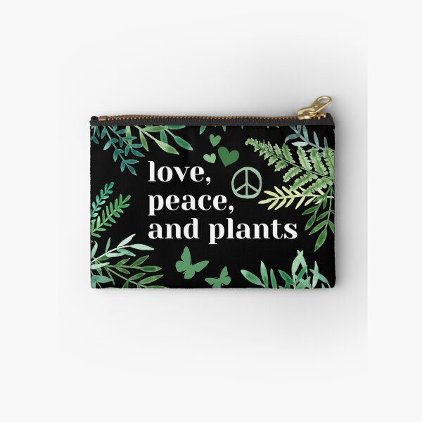 Item preview, Love, peace and Plants Vegetarian Plant Lover designed and sold by collectees1.
