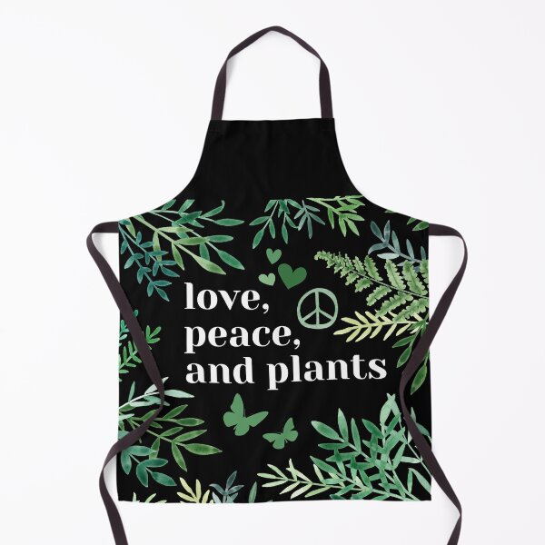 Item preview, Love, peace and Plants Vegetarian Plant Lover designed and sold by collectees1.