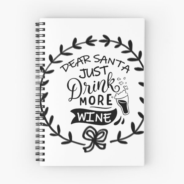 Item preview, Dear Santa Just Bring Wine Funny Christmas Drinking Drink More Beer designed and sold by BestTee4You.