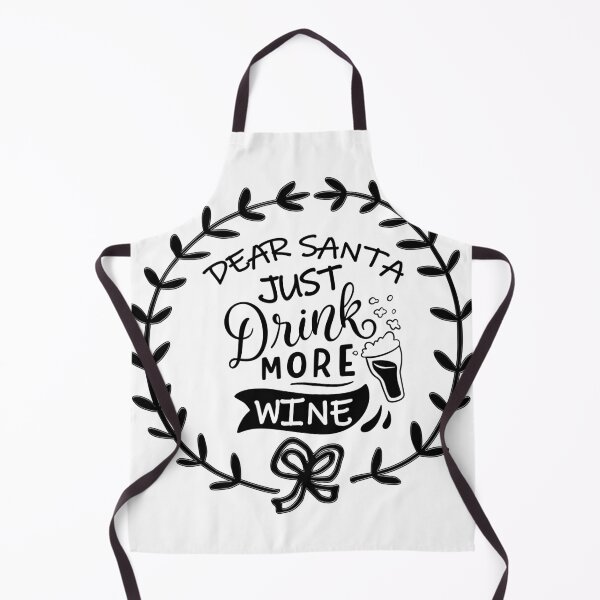 Item preview, Dear Santa Just Bring Wine Funny Christmas Drinking Drink More Beer designed and sold by BestTee4You.