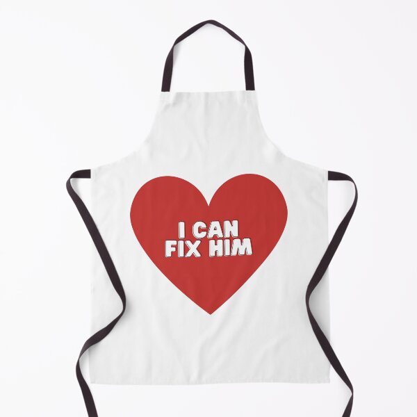 Item preview, I Can Fix Him Red Heart designed and sold by NimuehArt.