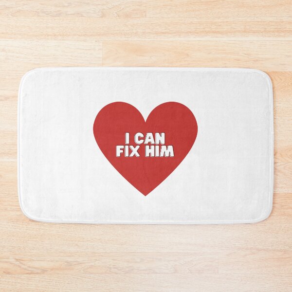 Item preview, I Can Fix Him Red Heart designed and sold by NimuehArt.