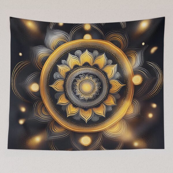 Item preview, Celestial Carnival Mandala Boho Swirl Design designed and sold by SpiritualManda.