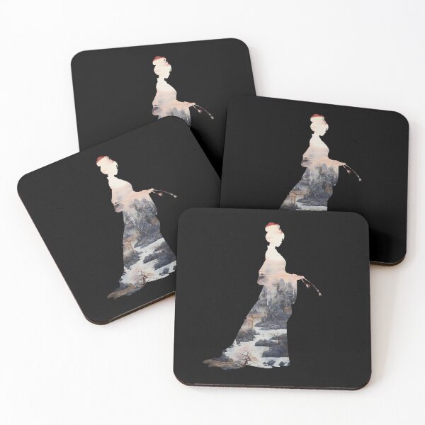 Item preview, Japan Geisha Double Exposure Middle Ages Japan designed and sold by AnnaMDesign.