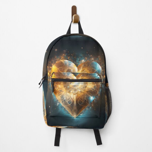 Item preview, Spiritual cosmic heart love symbol print designed and sold by dcrc.