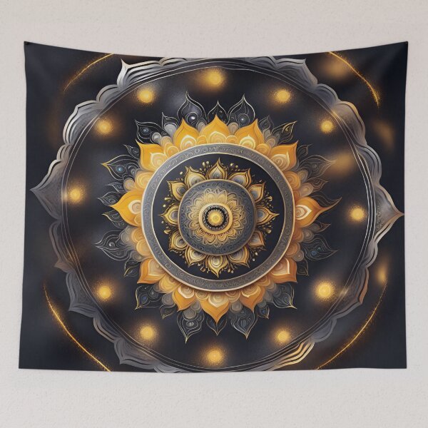 Item preview, Celestial Carnival Celebration Mandala designed and sold by SpiritualManda.