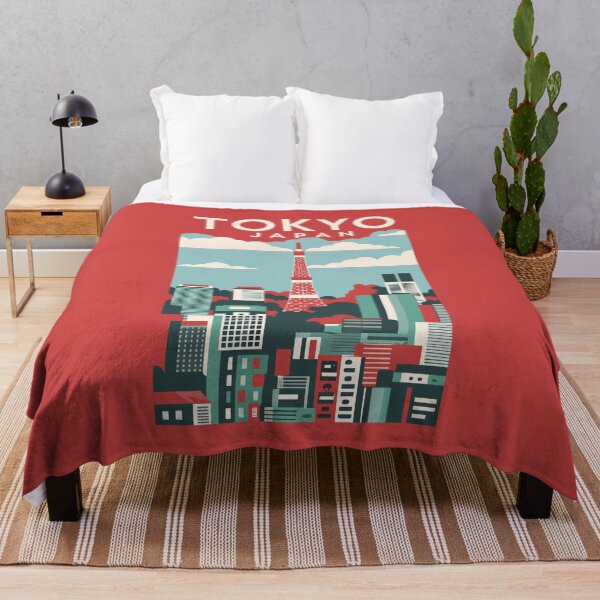 Item preview, A Vintage Travel Art of Tokyo - Japan designed and sold by GoodOldVintage.
