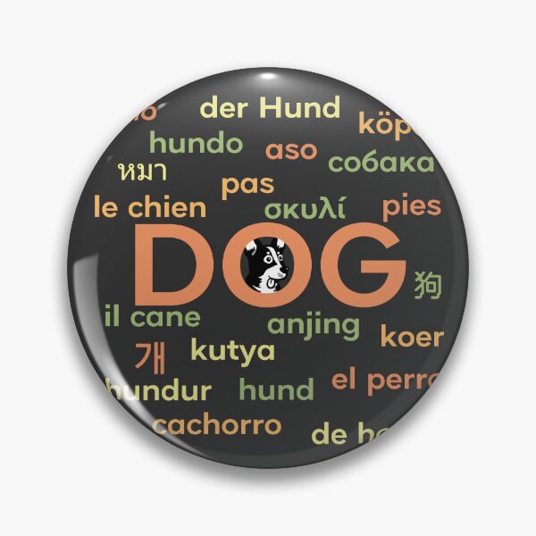 Item preview, Dogs in many languages designed and sold by bubboboon.