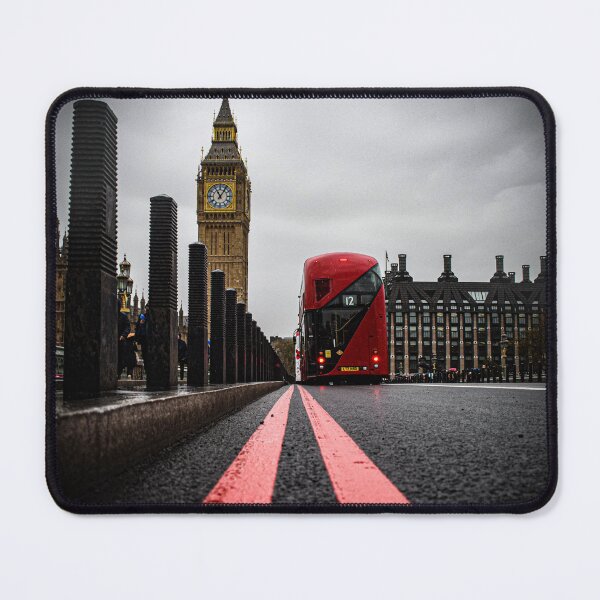 Item preview, London bus and Big Ben print designed and sold by BobbyConwayLDN.