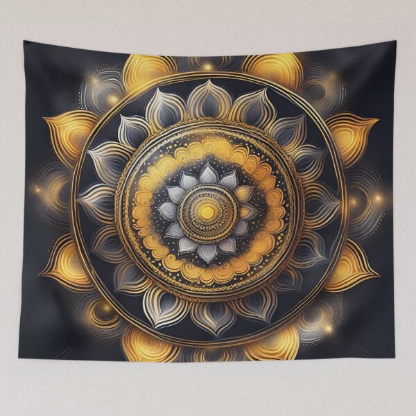 Item preview, Celestial Carnival Bliss Mandala designed and sold by SpiritualManda.