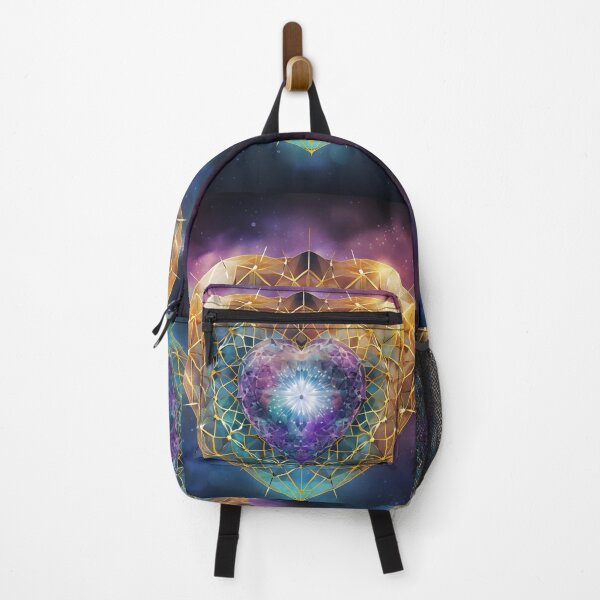 Item preview, spiritual cosmic heart love symbol print designed and sold by dcrc.