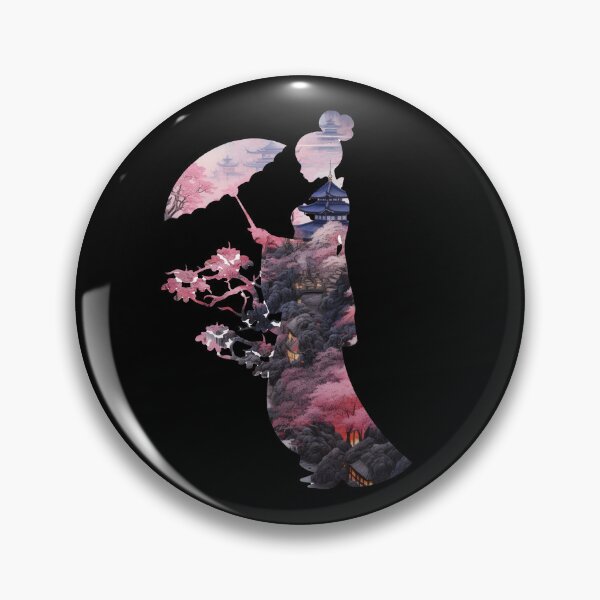 Item preview, Japan Geisha Double Exposure Middle Ages Japan designed and sold by AnnaMDesign.