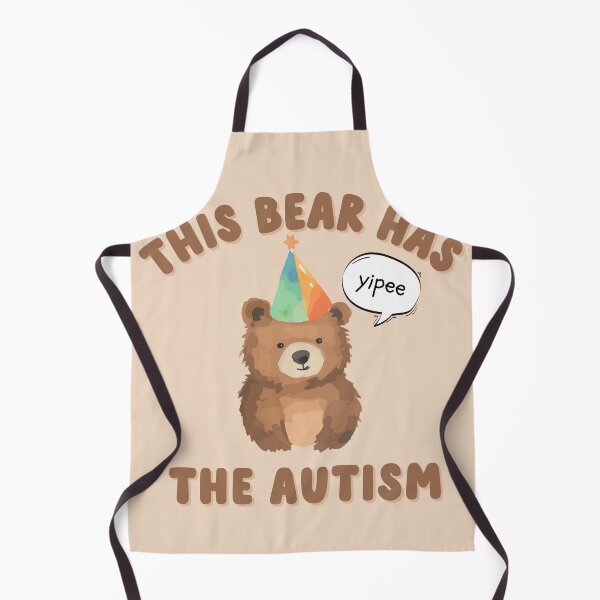 Item preview, this bear has the autism designed and sold by goblinbabe.