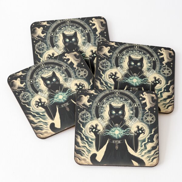 Item preview, Witch Cat designed and sold by FreeSailStudio.