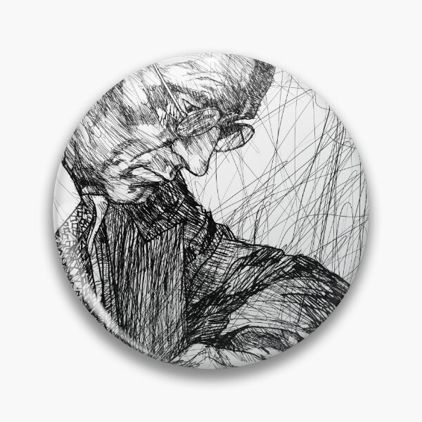 Item preview, HERMANN HESSE ink portrait .5 designed and sold by lautir.