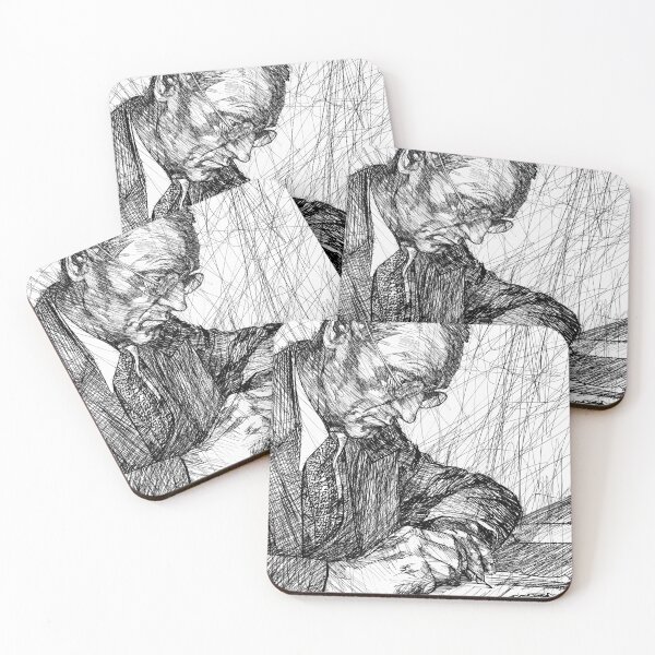 Item preview, HERMANN HESSE ink portrait .5 designed and sold by lautir.