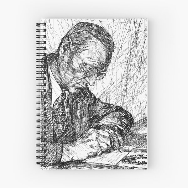 Item preview, HERMANN HESSE ink portrait .5 designed and sold by lautir.