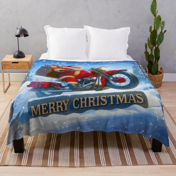 Item preview, Santa Claus Rides a Harley designed and sold by jinmommyonline.