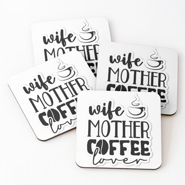 Item preview, Sticker Wife Mother Coffee designed and sold by P2Genies.