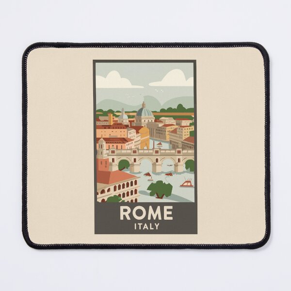 Item preview, A Vintage Travel Art of Rome - Italy  designed and sold by GoodOldVintage.