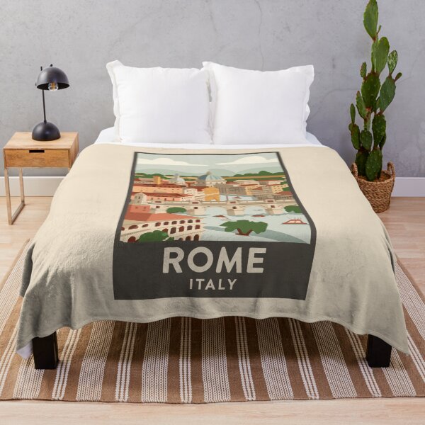 Item preview, A Vintage Travel Art of Rome - Italy designed and sold by GoodOldVintage.