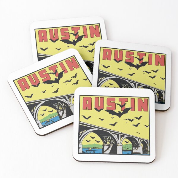 Item preview, Austin Texas Bats designed and sold by Decal Mania.