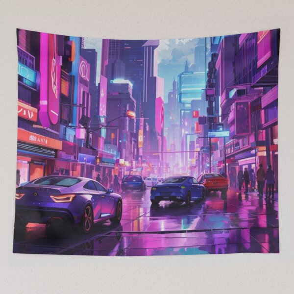 Item preview, 003 Cyberpunk City designed and sold by Alexis Art Collection.