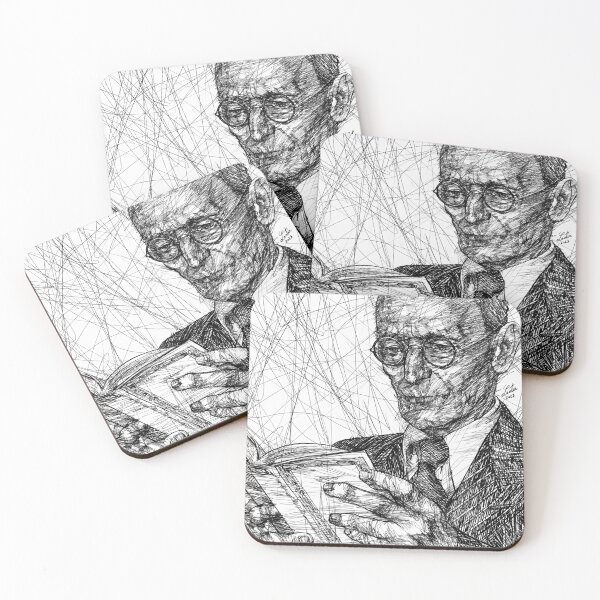 Item preview, HERMANN HESSE ink portrait .6 designed and sold by lautir.
