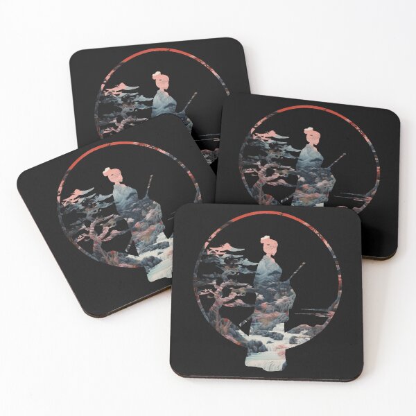 Item preview, Japan Geisha Double Exposure Middle Ages Japan designed and sold by AnnaMDesign.