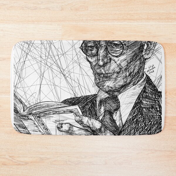 Item preview, HERMANN HESSE ink portrait .6 designed and sold by lautir.