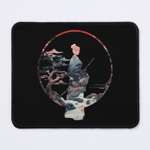 Item preview, Japan Geisha Double Exposure Middle Ages Japan designed and sold by AnnaMDesign.