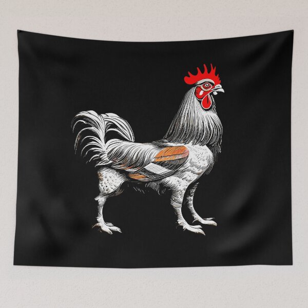 Item preview, Three Legged Rooster designed and sold by blackink-design.