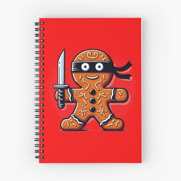 Item preview, Ninjabread Man - with Sword designed and sold by PickledjoArt.