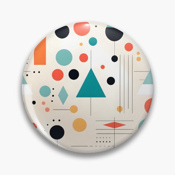Artikelvorschau, Modernes geometrisches Muster mit Grundformen entworfen und verkauft von MiracleSociety.