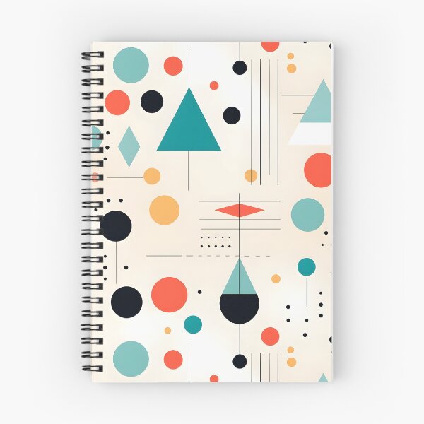 Item preview, Modern geometric pattern with basic shapes designed and sold by MiracleSociety.