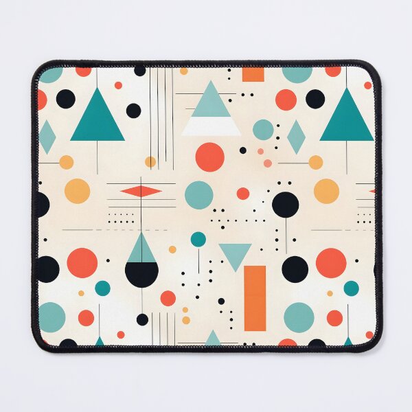 Item preview, Modern geometric pattern with basic shapes designed and sold by MiracleSociety.