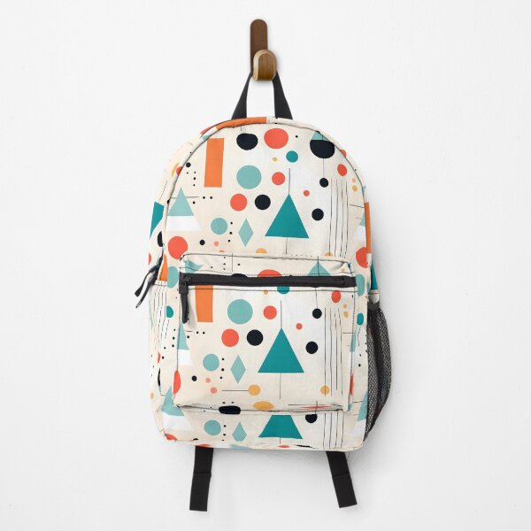 Item preview, Modern geometric pattern with basic shapes designed and sold by MiracleSociety.